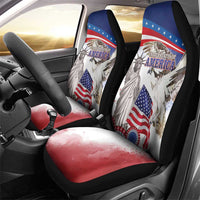 United States 4th Of July Car Seat Cover USA Osprey 250 Years Of Freedom