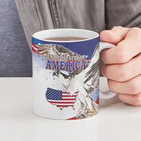 United States 4th Of July Ceramic Mug USA Osprey 250 Years Of Freedom