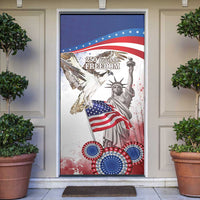 United States 4th Of July Door Cover USA Osprey 250 Years Of Freedom