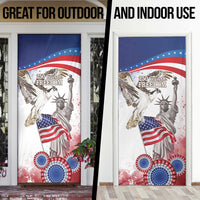 United States 4th Of July Door Cover USA Osprey 250 Years Of Freedom