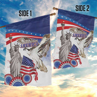 United States 4th Of July Garden Flag USA Osprey 250 Years Of Freedom