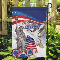 United States 4th Of July Garden Flag USA Osprey 250 Years Of Freedom