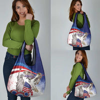 United States 4th Of July Grocery Bag USA Osprey 250 Years Of Freedom
