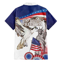 United States 4th Of July Hawaiian Shirt USA Osprey 250 Years Of Freedom