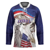 United States 4th Of July Hockey Jersey USA Osprey 250 Years Of Freedom
