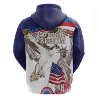 United States 4th Of July Hoodie USA Osprey 250 Years Of Freedom