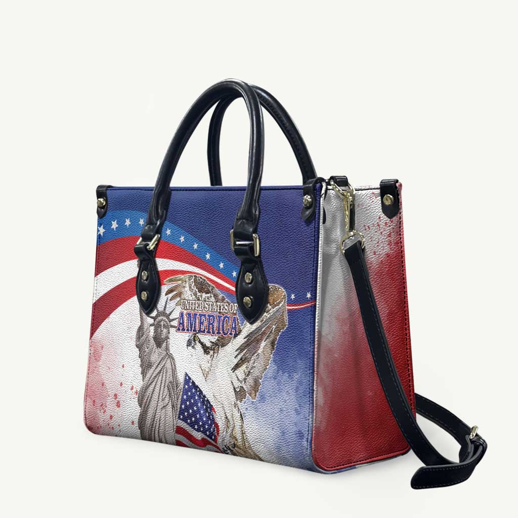 United States 4th Of July Leather Bag USA Osprey 250 Years Of Freedom