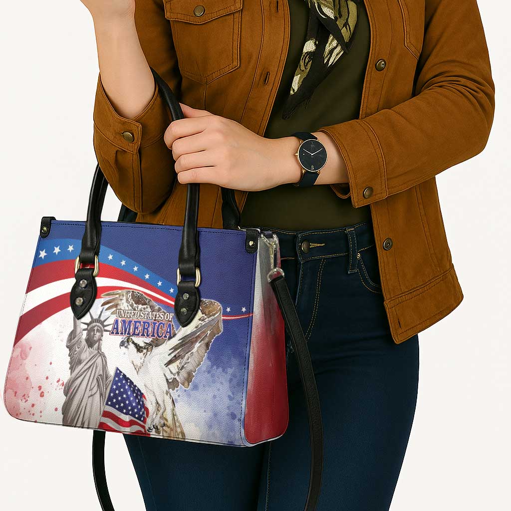 United States 4th Of July Leather Bag USA Osprey 250 Years Of Freedom