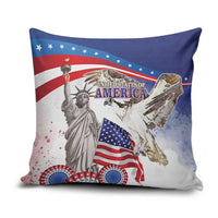 United States 4th Of July Pillow Cover USA Osprey 250 Years Of Freedom