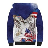 United States 4th Of July Sherpa Hoodie USA Osprey 250 Years Of Freedom