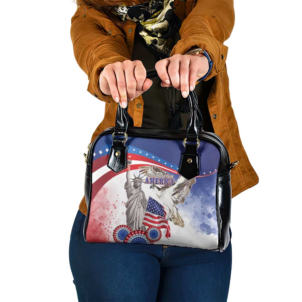 United States 4th Of July Shoulder Handbag USA Osprey 250 Years Of Freedom