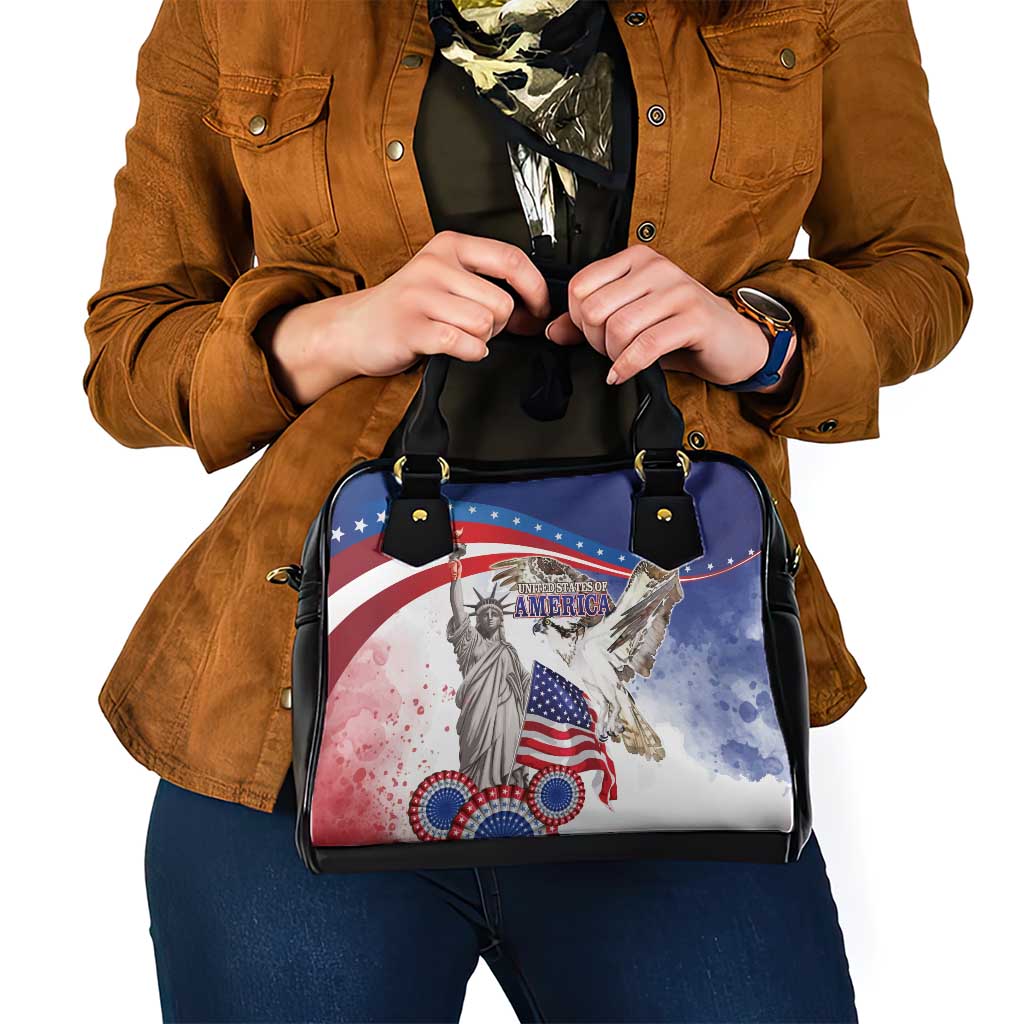United States 4th Of July Shoulder Handbag USA Osprey 250 Years Of Freedom