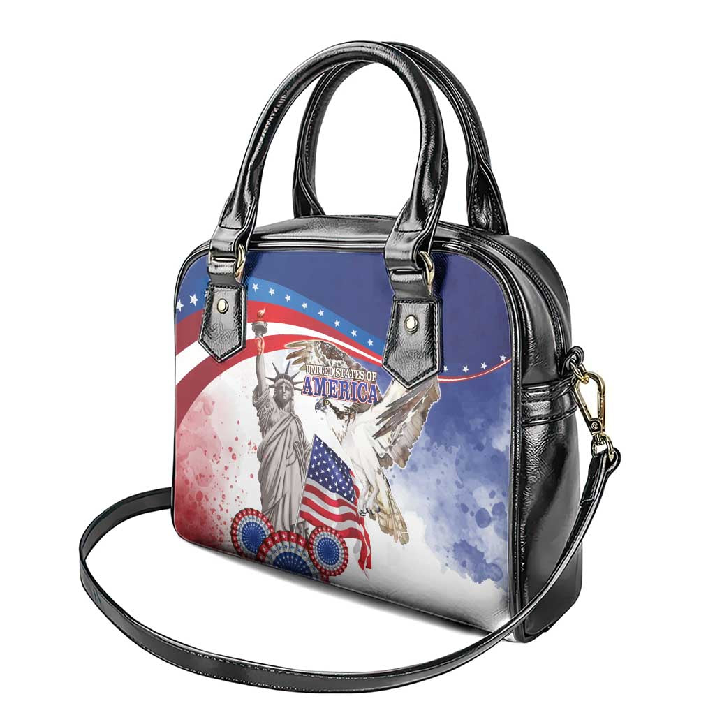 United States 4th Of July Shoulder Handbag USA Osprey 250 Years Of Freedom