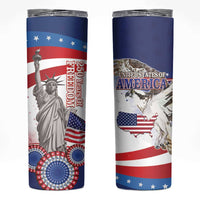 United States 4th Of July Skinny Tumbler USA Osprey 250 Years Of Freedom