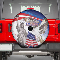 United States 4th Of July Spare Tire Cover USA Osprey 250 Years Of Freedom