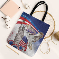 United States 4th Of July Tote Bag USA Osprey 250 Years Of Freedom