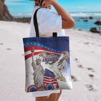 United States 4th Of July Tote Bag USA Osprey 250 Years Of Freedom
