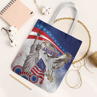 United States 4th Of July Tote Bag USA Osprey 250 Years Of Freedom