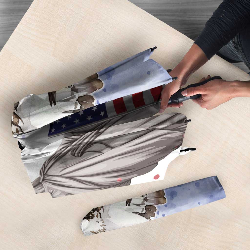 United States 4th Of July Umbrella USA Osprey 250 Years Of Freedom