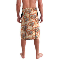Punch The Monkey Lavalava We Love You Seamless Heart Style Orange