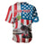 Personalized United States Pigeon Day Baseball Jersey Proud Of Our Heroes Grunge Style - Wonder Print Shop