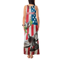 Personalized United States Pigeon Day Tank Maxi Dress Proud Of Our Heroes Grunge Style - Wonder Print Shop