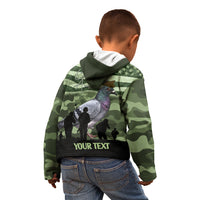 Personalized USA Cher Ami Kid Hoodie Lest We Forget Pigeon Hero - Wonder Print Shop