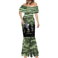 Personalized USA Cher Ami Mermaid Dress Lest We Forget Pigeon Hero - Wonder Print Shop