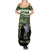 Personalized USA Cher Ami Summer Maxi Dress Lest We Forget Pigeon Hero - Wonder Print Shop