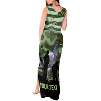 Personalized USA Cher Ami Tank Maxi Dress Lest We Forget Pigeon Hero - Wonder Print Shop