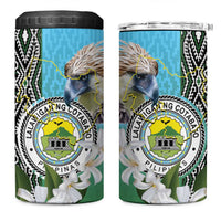 Cotabato Philippines Province 4 in 1 Can Cooler Tumbler Filipino Eagle Sampaguita Tinalak Pattern