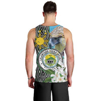Cotabato Philippines Province Men Tank Top Filipino Eagle Sampaguita Tinalak Pattern
