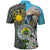 Cotabato Philippines Province Polo Shirt Filipino Eagle Sampaguita Tinalak Pattern