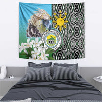 Cotabato Philippines Province Tapestry Filipino Eagle Sampaguita Tinalak Pattern