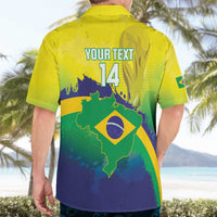Brazil Football 2026 Custom Hawaiian Shirt Come On Selecao Brasil Parrot Mascot