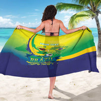 Brazil Football 2026 Custom Sarong Come On Selecao Brasil Parrot Mascot