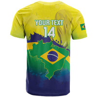 Brazil Football 2026 Custom T Shirt Come On Selecao Brasil Parrot Mascot