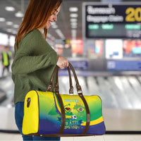 Brazil Football 2026 Custom Travel Bag Come On Selecao Brasil Parrot Mascot