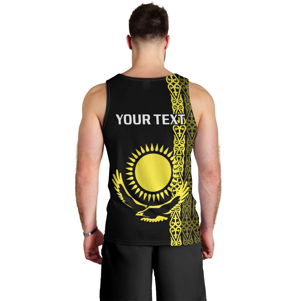 personalised-kazakhstan-men-tank-top-kazakh-traditional-pattern-black-version