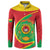 Cape Verde 1975-1992 Button Sweatshirt Coat Of Arms Grunge Style