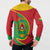 Cape Verde 1975-1992 Button Sweatshirt Coat Of Arms Grunge Style