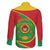 Cape Verde 1975-1992 Family Matching Long Sleeve Bodycon Dress and Hawaiian Shirt Coat Of Arms Grunge Style