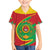 Cape Verde 1975-1992 Family Matching Short Sleeve Bodycon Dress and Hawaiian Shirt Coat Of Arms Grunge Style