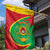Cape Verde 1975-1992 Garden Flag Coat Of Arms Grunge Style