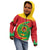 Cape Verde 1975-1992 Kid Hoodie Coat Of Arms Grunge Style