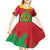 Cape Verde 1975-1992 Kid Short Sleeve Dress Coat Of Arms Grunge Style