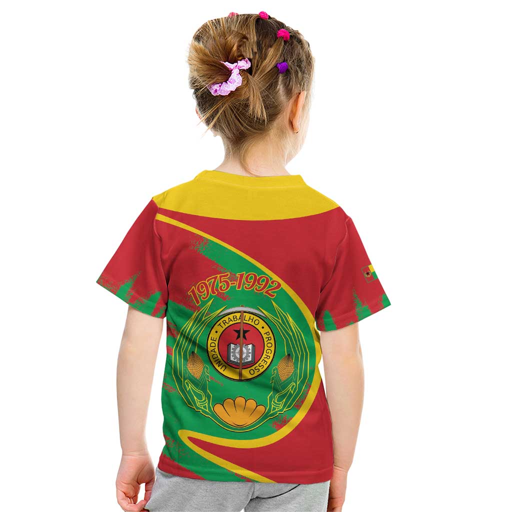 Cape Verde 1975-1992 Kid T Shirt Coat Of Arms Grunge Style