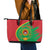 Cape Verde 1975-1992 Leather Tote Bag Coat Of Arms Grunge Style