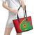 Cape Verde 1975-1992 Leather Tote Bag Coat Of Arms Grunge Style