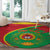 Cape Verde 1975-1992 Round Carpet Coat Of Arms Grunge Style